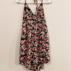Floral Spaghetti Strap Hollister Jumpsuit Dress